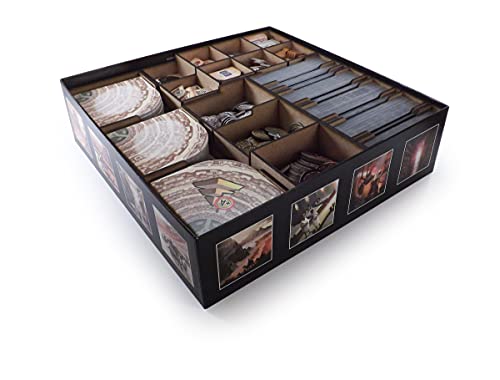 The Game Doctors Organizador de Juegos de Mesa Compatible con 7 Wonders