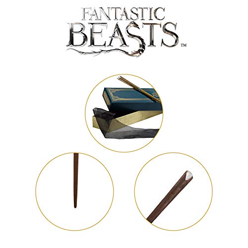 The Noble Collection La Varita de Newt Scamander con Caja de coleccionista