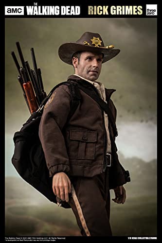 THREEZERO - Figura de Escala Walking Dead Rick Grimes Temporada 1 1/6 (Net)