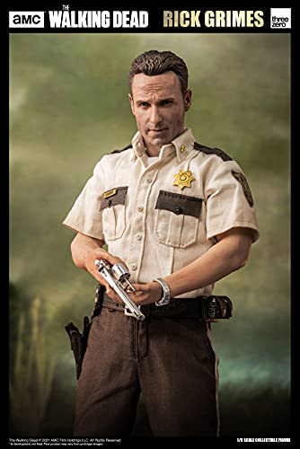 THREEZERO - Figura de Escala Walking Dead Rick Grimes Temporada 1 1/6 (Net)