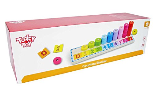 Tooky Toys TKJH851 - Grillete de madera, multicolor , color, modelo surtido