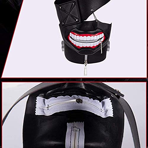 Top819 Trade Máscara 3D Tokyo Ghoul Kaneki Ken para cosplay de los hombres para Halloween disfraz de fiesta decoraciones de accesorios