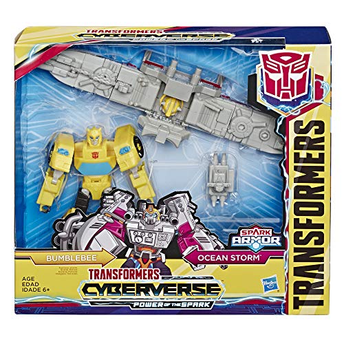 Transformers- Cyberverse Spark Armor Bumblebee, Multicolor (Hasbro E4329ES0)