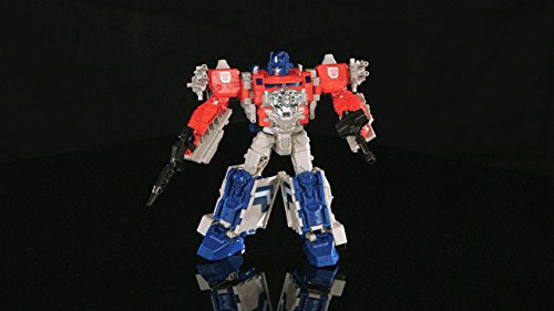 Transformers Generations Leader Powermaster Optimus Prime - Figura de acción (interrumpida por el Fabricante)