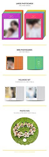 TREASURE - 2021 SUMMER CAMP [DVD ver.] Album+BolsVos K-POP Webzine (20p), Decorative Stickers, Photocards