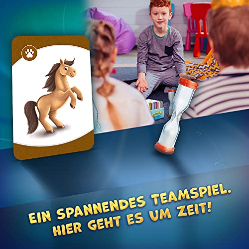 Trefl, Sharade Junior, Juego Familiar, diversión al adivinar términos, Cartas con términos de imágenes, Juego de Sociedad para Adultos y niños a Partir de 4 años, Sharade Junior