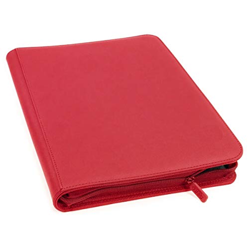 Ultimate Guard 8-Pocket ZIPFOLIO XENOSKIN Rojo