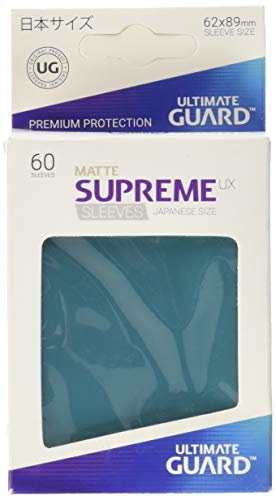 Ultimate Guard ugd010593 Supremo UX mangas tamaño japonés gasolina azul mate (60) , color/modelo surtido