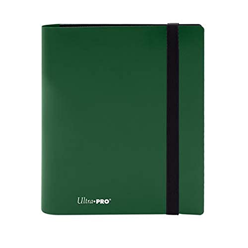 Ultra Pro Eclipse 4 Pocket Pro-Archivador, Color Verde (E-15380)