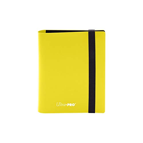 Ultra Pro Eclipse-Carpeta de 2 Bolsillos Pro-Amarillo limón (E-15371)