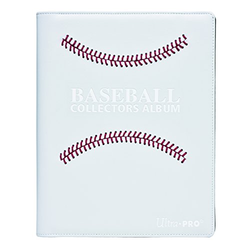 Ultra Pro White Stitched Baseball Premium Pro-Binder