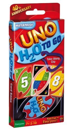 Uno H2O To Go Card Game by Mattel Games