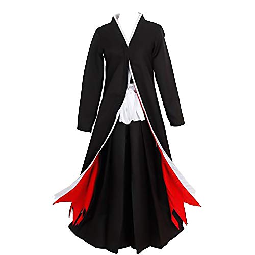 Updayday Bleach Kurosaki Ichigo Conjunto Completo de Disfraces de Cosplay Anime Kurosaki Ichigo Disfraz de Cosplay Fiesta de Carnaval de Halloween Disfraz de Cosplay, Conjunto Completo.