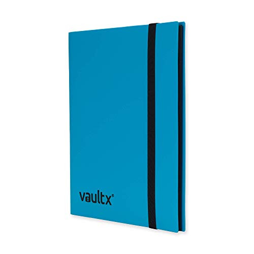 Vault X Binder - Carpeta para Cartas Coleccionables - 9 Tarjetas por Pájina - 360 Bolsillos de Inserción Lateral para TCG (Azul)