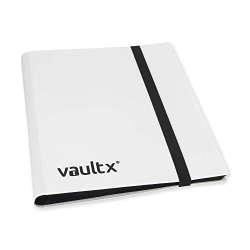Vault X Binder - Carpeta para Cartas Coleccionables - 9 Tarjetas por Pájina - 360 Bolsillos de Inserción Lateral para TCG (Blanco)