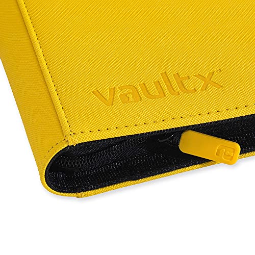 Vault X Carpeta Exo-Tec Premium Zip - Álbum de 4 Bolsillos para Cartas Coleccionables - 160 Bolsillos de Inserción Lateral con una Cremallera TCG