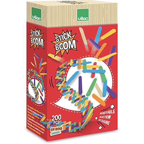 Vilac- Stick Boom, 2148, Rojo