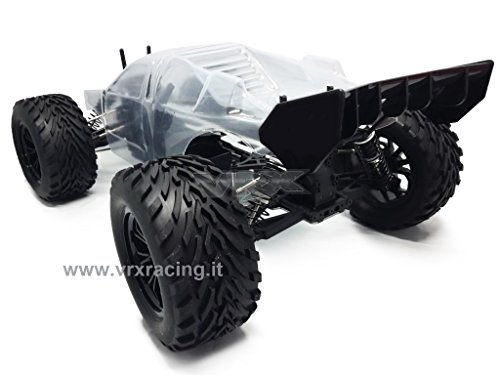 VRX Truggy XXX Sword Off Road 1/10 con marco de metal mecánico completo + carrocería transparente 4WD