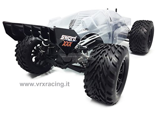 VRX Truggy XXX Sword Off Road 1/10 con marco de metal mecánico completo + carrocería transparente 4WD