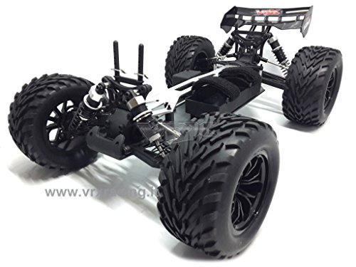 VRX Truggy XXX Sword Off Road 1/10 con marco de metal mecánico completo + carrocería transparente 4WD