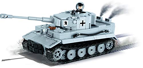 Wargaming - Tiger I, Tanque, Color Gris (COBI 3000)