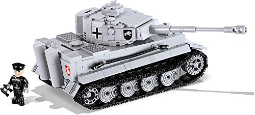 Wargaming - Tiger I, Tanque, Color Gris (COBI 3000)