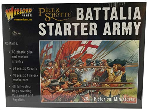 Warlord Games Battalia Starter Army Box (80 Inf, 24 CAV, 10 Firelocks)