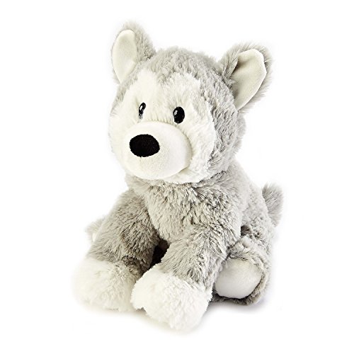 Warmies® - Peluche Totalmente calentable, perfumado con Lavanda Francesa, Perro Husky