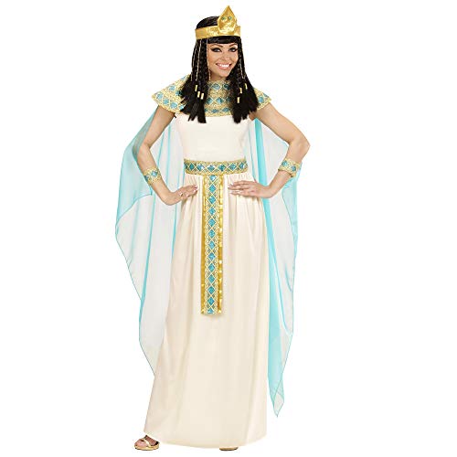 WIDMANN 49421 adulto Cleopatra disfraz, vestido con cinturón, brazo bandas, diadema y Cabo