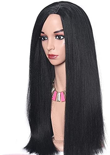 Wigs European and American Fashion Hair Wigs Senanayake Lines Within The High Temperature and Long Straight Hair Female Silk Roses Network