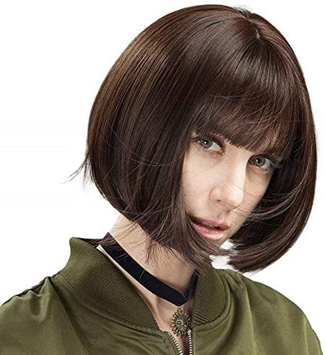 Wigs European and American Fashion Wave Head LIU Qi Short Black Hair Wig