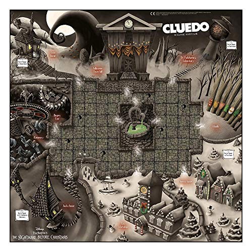 Winning Moves Pesadilla antes de Navidad Cluedo