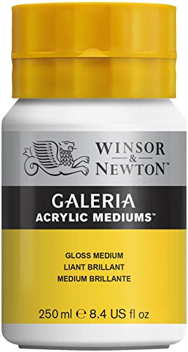 Winsor & Newton Galeria - Aditivo Galeria para pintura acrílica - Medium brillante frasco de 250ml