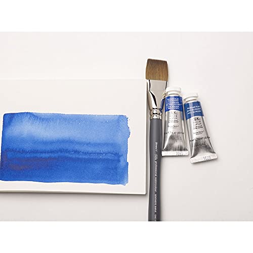 Winsor & Newton papel de acuarela, Mezcla de 25% algodón y Fibras de celulosa, Blanco Claro Natural, DIN A5