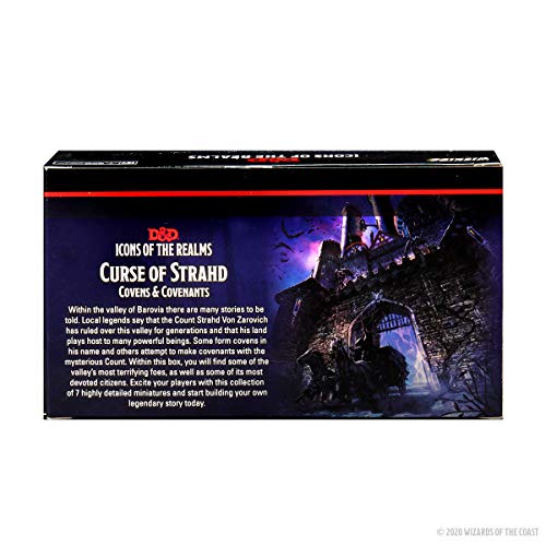 WizKids D&D Icons of The Realms: Curse of Strahd - Covens & Covenants Premium Set