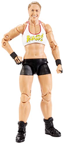 WWE - Ultimate Edition Figura de acción luchadora Ronda Rousey Juguetes niños +8 años (Mattel GCN00)