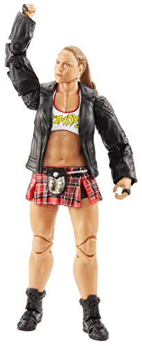 WWE - Ultimate Edition Figura de acción luchadora Ronda Rousey Juguetes niños +8 años (Mattel GCN00)