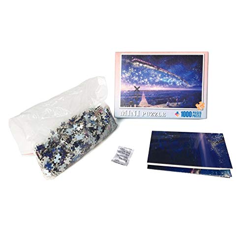 Yingxin34 Puzzle de 1000 Piezas para Adultos - Zorro Leyendo un Libro con Gafas Puzzle 26x38cm