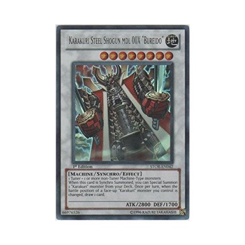 Yu-Gi-Oh! - Karakuri Steel Shogun mdl 00X "Bureido" (STOR-EN042) - Storm of R...