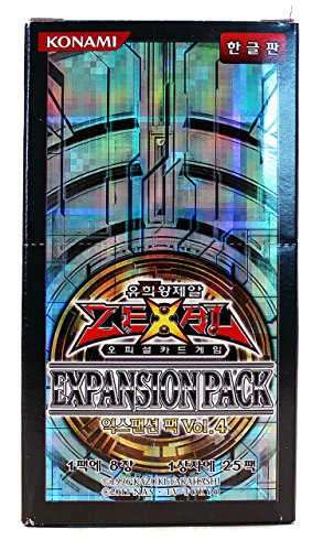 Yu-Gi-Oh! Konami Yugioh Cartas Booster Pack Caja TCG OCG 250 Cartas Expansion Pack Vol.4 Corea Ver