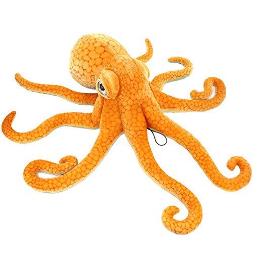 YunNasi Pulpo de Peluche Lindo Pulpo Suave Cojines de Peluche para Niños y Niñas (80 CM)