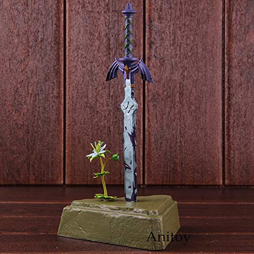 Yvonnezhang The Legend of Zelda Skyward Sword Master Sword Zelda Figura Acción PVC Modelo de colección de Juguetes, con Caja