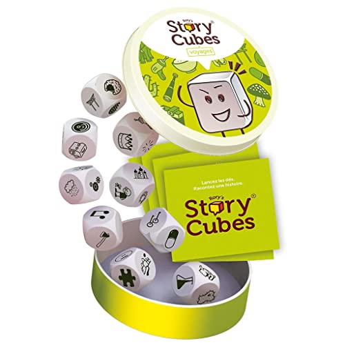 Zygomatic - Story Cubes Viajes Blister Eco, Juego de Dados Multilenguaje (incluye Español) (ASMRSC303ML1)