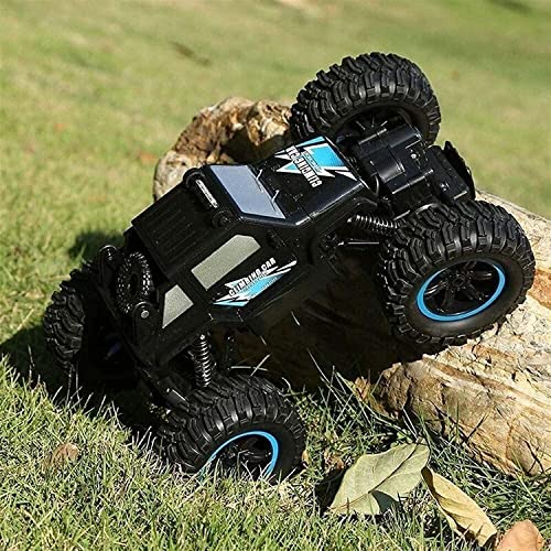 Zzzhs Chico adulto Rc Coche 1:14 escala 2.4 GHz Control remoto a distancia Off-Road Vehicle Kids Aleación de juguete 4wd Velocidad rápida, impermeable, eléctrico, calificación de grado de hobby Excele