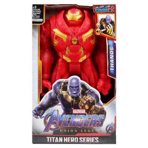 12''/30cm Marvel Avengers Hulk Capitán América Spiderman Wolverine Venom Iron Man Thor Groot Figuras de Acción Juguete para Regalos de Niños (Hulkbuster with Box)