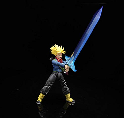 15Cm Dragon Ball Super Future Trunks Figuras De Acción Juguete Móvil, Anime Dragon Ball Z Trunks Super Saiyan Figurita Juguetes