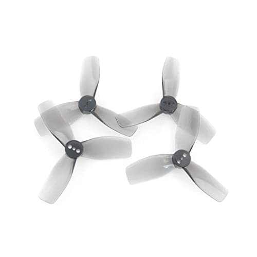 2 pares de conductos T63MMX3 63mm 1.5mm agujero Poly Carbonate 3-Blade Propeller para FPV Racing Drone RC Quadcopter repuestos