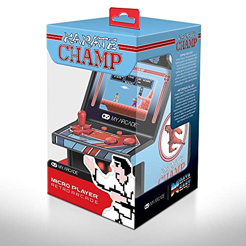 6" RETRO KARATE CHAMP MICRO ARCADE