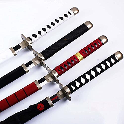 Adecuado Para One Piece, Roronoa Zoro, Shusui, Katana Japonesa, Fans Del Anime, Hecho A Mano, Cosplay Anime, Espadas, Maderas Exquisitas, Coleccionables