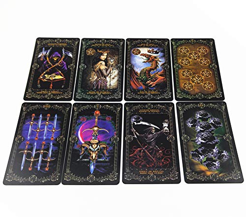 Alchemies England Tarot Card Game Family Holiday Party Poker Juego de Cartas de Tarot inglés Juego de Cartas para Principiantes